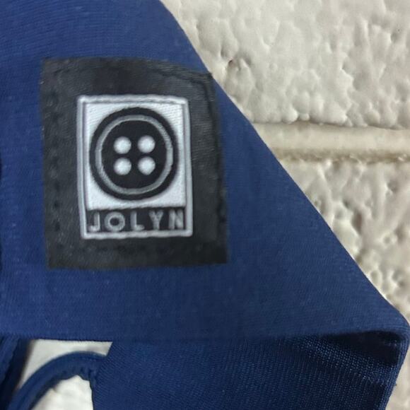 Jolyn FENDRICK Navy Blue Bikini Top size M - Picture 9 of 10